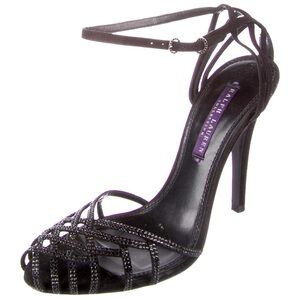 Ralph Lauren Purple Label Evening pumps Sandals with Rhinestones 7.5